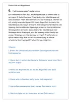 Vorschau - Arbeitsblätter - Elektrizität und Magnetismus – Arbeitsblatt mit Lösungen Kl. 9/10 Physik - Seite 3