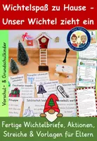 Vorschau - Stundenentwürfe - Familienwichtel für Zuhause – 86 Wichteltür Ideen, Wichtelbriefe & Wichtelstreiche - Seite 1