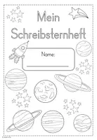 Vorschau - Arbeitsblätter - Schreibsterngalaxie – Mission 1 Schwungübungen - Seite 3