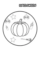 Vorschau - Arbeitsblätter - 20 Halloween-Ausmalbilder – Teil 2 🎃 - Seite 2
