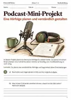 Vorschau - Arbeitsblätter - Podcast planen Arbeitsheft Klasse 5–6 - Deckblatt