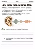 Vorschau - Arbeitsblätter - Podcast planen Arbeitsheft Klasse 5–6 - Seite 1