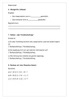 Vorschau - Arbeitsblätter - Elektrizität – Wiederholung und Übung + Lösung ab Kl. 8 Physik - Seite 3