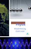 Vorschau - Arbeitsblätter - Elektrizität – Wiederholung und Übung + Lösung ab Kl. 8 Physik - Deckblatt