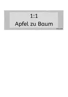 Vorschau - Fördermaterial/Inklusion - Klettmappe "Finde den richtigen Baum zum Apfel" - Seite 1