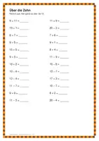 Vorschau - Arbeitsblätter - Herbst Rechenhefte Klasse 1 bis 4 - Seite 3