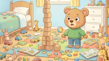 Aperçu - Cartes / Images - Kamishibai – Le petit ours range ses jouets – autonomie et responsabilité - Page 3