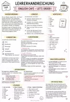 Vorschau - Spiele - English Café: Food & Drinks – Bestellen auf Englisch Unterrichtseinheit Klasse 3-4 - Seite 1