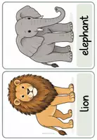 Vorschau - Arbeitsblätter - Animals at the zoo - Unterrichtseinheit Englisch Klasse 2-3 - Seite 3