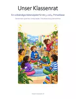 Vorschau - Unterrichtsreihen - Unser Klassenrat – Komplettpaket mit Rollen, Regeln und Kopiervorlagen - Seite 1