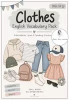 Vorschau - Unterrichtsreihen - Clothes - Unterrichtseinheit Englisch Klasse 2-4 - Deckblatt