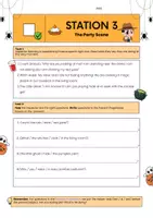 Vorschau - Arbeitsblätter - The Stolen Pumpkin Pie: present progressive vs. simple present - Seite 3