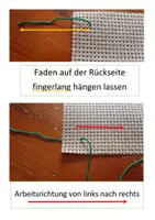 Vorschau - Stundenentwürfe - Sticken - der Schlingstich - Anleitung - Seite 1