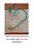 Vorschau - Stundenentwürfe - Sticken - der Schlingstich - Anleitung - Seite 2