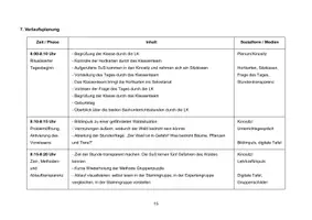 Vorschau - Stundenentwürfe - Unterrichtsbesuch "Gefährdung des Waldes" - Seite 1