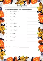 Vorschau - Arbeitsblätter - Halloween Package - Seite 2