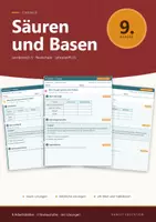 Vorschau - Arbeitsblätter - Säuren und Basen Chemie 9 Realschule - Deckblatt