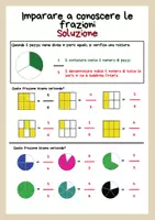 anteprima - Esercizi - Imparare a conoscere le frazioni - Rappresentare, confrontare e classificare - Pagina 3