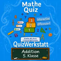 Vorschau - Stationenlernen - XL Paket Grundrechenarten 5x3 interaktive Quizze 5. Klasse differenziert - Seite 2