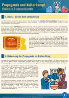 Vorschau - Arbeitsblätter - Propaganda im Kalten Krieg - Medien in Ost und West - Arbeitsblätter Geschichte Klasse 9/10 - Seite 3