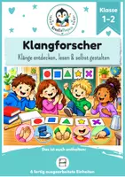 Vorschau - Unterrichtsreihen - Musik Klasse 1/2 – Klangforscher | Unterrichtsreihe Musik, Körperklänge & Klanggeschichten - Deckblatt
