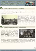 Vorschau - Arbeitsblätter - Erster Weltkrieg - Folgen, Erinnerungskultur und Lehren - Arbeitsblatt mit Lösungen - Geschichte Klasse 8/9 - Seite 1