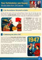Vorschau - Arbeitsblätter - Kalter Krieg 1947 - Vom Verbündeten zum Gegner - Unterrichtseinheit mit Lösungen Geschichte Klasse 9/10 - Seite 3