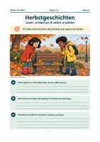 Vorschau - Arbeitsblätter - Herbstgeschichten – Lesen & Schreiben - Seite 1