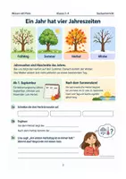 Vorschau - Arbeitsblätter - Der Herbst beginnt – Jahreszeiten verstehen | Klasse: 3 – 4 - Seite 2