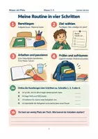 Vorschau - Arbeitsblätter - Fit durch den Herbst – Lernen lernen | Klasse: 3–5 - Seite 3