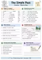 Vorschau - Arbeitsblätter - Simple Past Step-by-Step (Grade 5-7) - Seite 3