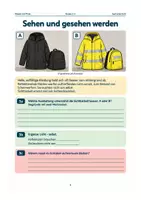 Vorschau - Arbeitsblätter - Sicher durch Herbst und Dämmerung | Klasse 2–4 - Seite 3