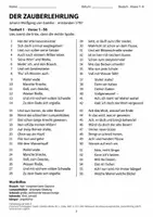 Vorschau - Arbeitsblätter - Ballade Goethe Der Zauberlehrling - Seite 2