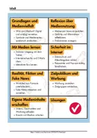 Vorschau - Stundenentwürfe - Medienkompetenz Arbeitsblätter für die Medienbildung Klasse 1 2 - Seite 1