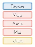 Aperçu - Affichage - Affichage de classe - Les mois de l’année & les saisons 🍂 - Page 3