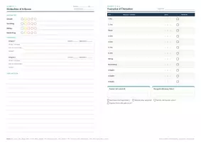 Vorschau - Arbeitsblätter - 3-Schritte-Notizbuch – Erfassen, Planen, Übertragen (5 Editionen, gratis) - Seite 3