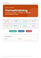Vorschau - Arbeitsblätter - Physik Formeltraining Klasse 7/8 - Seite 1