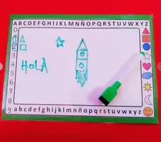 Vista previa - Manualidades / Dibujos para colorear - Tarjetón pizarra (para plastificar y reutilizar) - Portada