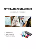 Vista previa - Refuerzo / NEE / Materiales de apoyo - Actividades reutilizables. Carpeta de espera. - página 1