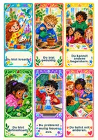 Vorschau - Poster - 30 farbenfrohe Komplimentekarten – für ein starkes Miteinander - Seite 1