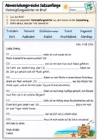 Vorschau - Arbeitsblätter - Briefe: Übungen Rechtschreibung/Satzzeichen/Leseverständnis - Seite 2