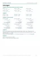Vorschau - Arbeitsblätter - Schriftliche Multiplikation mit Lösungen - Seite 3
