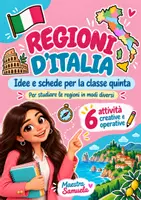 anteprima - Esercizi - Regioni d’Italia – Idee e schede per la classe quinta 🇮🇹 - Pagina di copertina