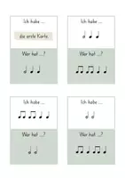 Vorschau - Spiele - Materialpaket: Rhythmusspiel - Ich habe, wer hat? | Musik Primarstufe - Seite 3