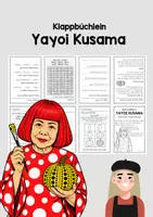 Vorschau - Arbeitsblätter - Klappuch zu Künstlerin Yayoi Kusama - Deckblatt