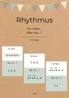 Vorschau - Spiele - Rhythmusspiel - Ich habe, wer hat? | Musik Primarstufe | 10 SuS - Deckblatt