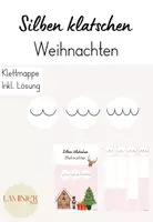Vorschau - Arbeitsblätter - Silben klatschen - 6 Klettmappen - Teachh Materialpaket - Seite 1