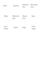 Vorschau - Arbeitsblätter - Silben klatschen - Klettmappe - Weihnachten - Seite 3