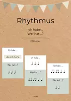 Vorschau - Spiele - Rhythmusspiel - Ich habe, wer hat | Musik Primarstufe | 22 SuS - Deckblatt