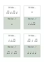 Vorschau - Spiele - Rhythmusspiel - Ich habe, wer hat | Musik Primarstufe | 22 SuS - Seite 3